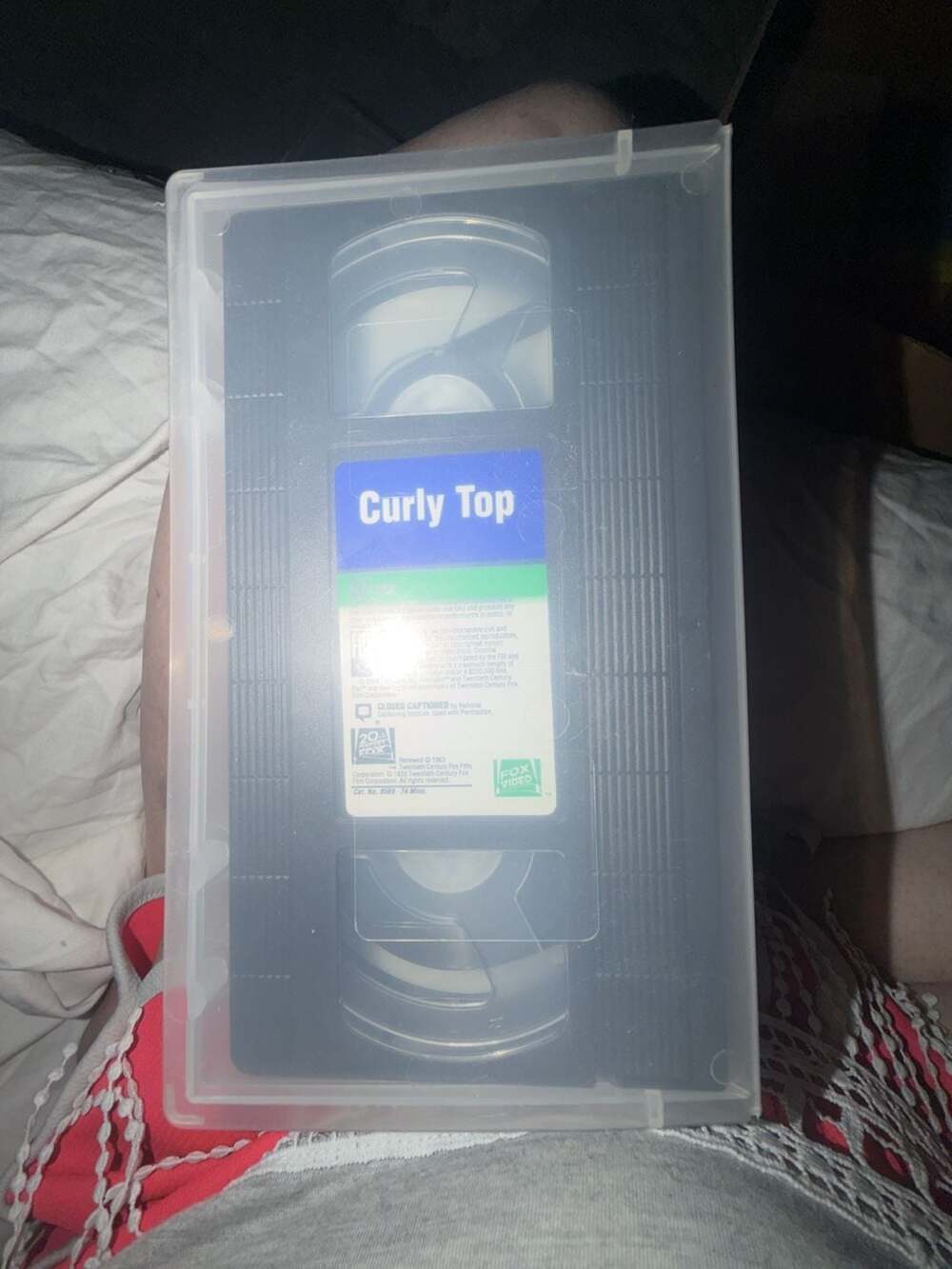 Shirley Temple Curly Top 1994 Fox Video VHS